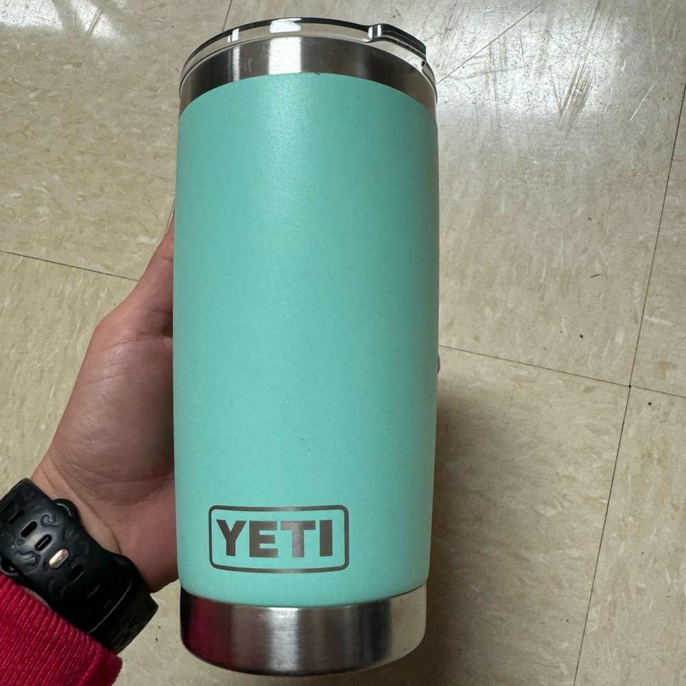 YETI Turquoise Tumbler